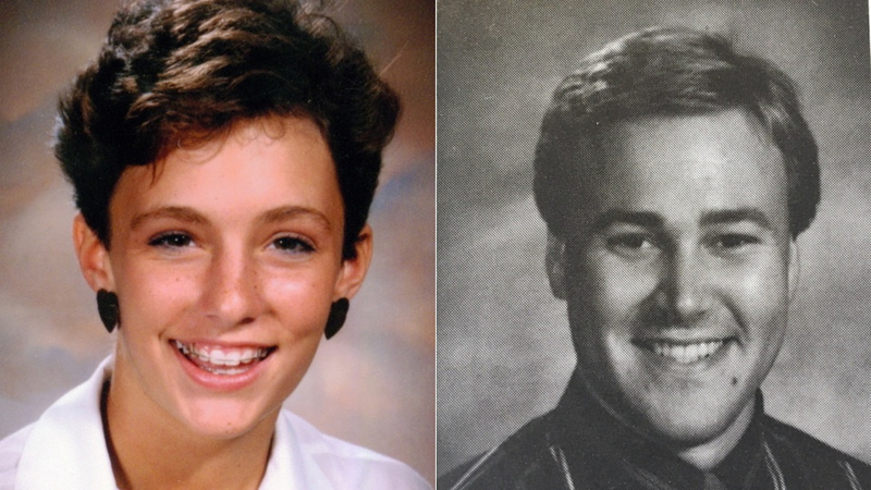 Joelle Casteix, Thomas Hodgman from the 1986 Mater Dei yearbook. Images courtesy Joelle Casteix.